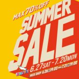 【緊急告知】サマーセール！6月26日(金)19時よりウェブショップ先行でスタート♪