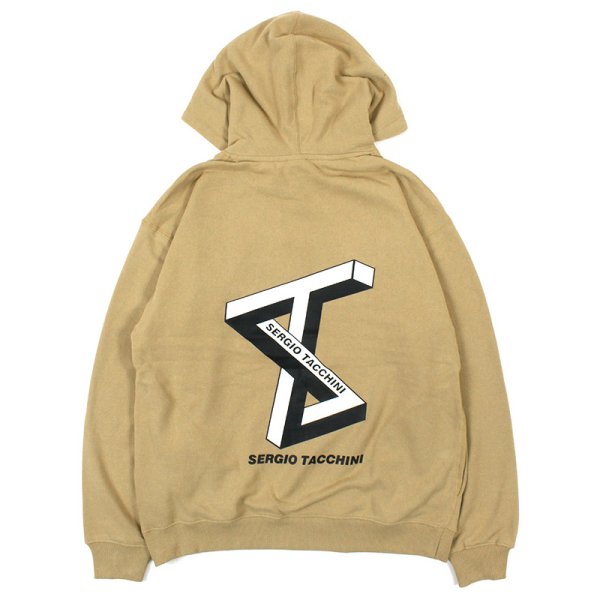 画像3: 【60%OFF】 【ラストLのみ】SERGIO TACCHINI (セルジオ・タッキーニ) “GRAPHIC ST LOGO HOODIE” (3)