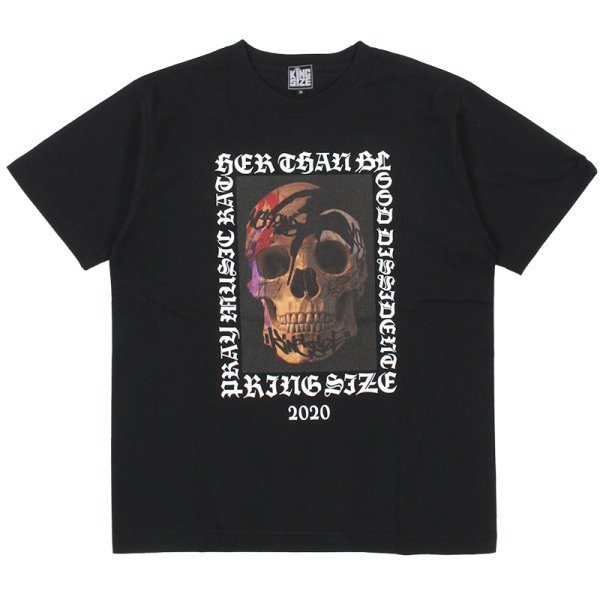 画像1: 【ラストMのみ】KINGSIZE（キングサイズ）“SKULL TEE” (1)