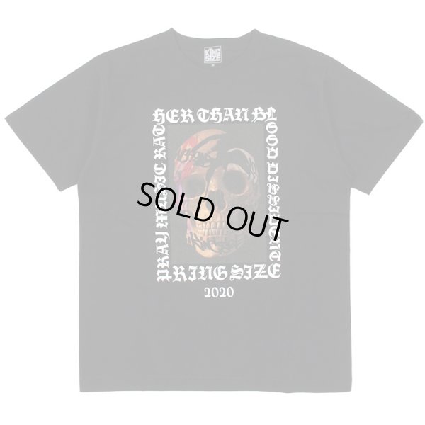 画像1: 【ラストMのみ】KINGSIZE（キングサイズ）“SKULL TEE” (1)