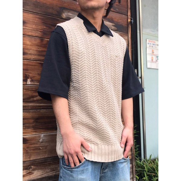 画像8: 【ラストMのみ】KINGSIZE（キングサイズ）“V NECK VEST” (8)