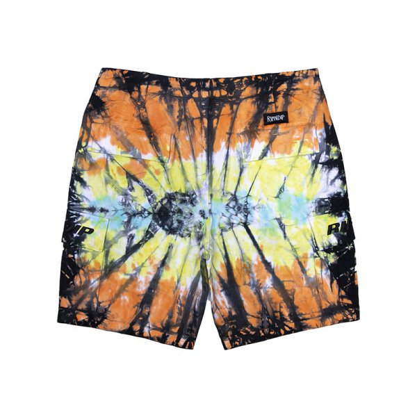 画像2: 【ラストLのみ】RIPNDIP (リップンディップ) “SUNBURST CARGO SHORTS” (2)