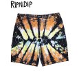 画像1: 【ラストLのみ】RIPNDIP (リップンディップ) “SUNBURST CARGO SHORTS” (1)