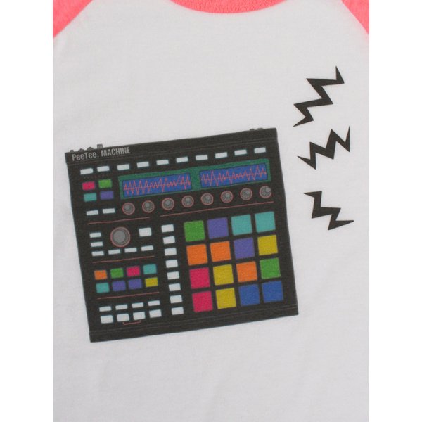 画像3: [子供服] 【ラストM (110)のみ】PeeTee. (ピーティー) “MPC KIDS NEON RAGLAN” (3)