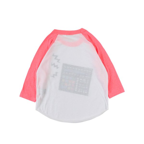 画像2: [子供服] 【ラストM (110)のみ】PeeTee. (ピーティー) “MPC KIDS NEON RAGLAN” (2)
