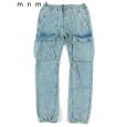画像1: 【ラスト34のみ】mnml（ミニマル） “V216 CARGO DENIM” (1)