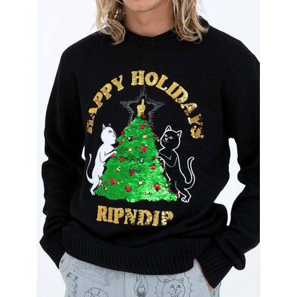 画像6: RIPNDIP (リップンディップ) “LITMAS TREE KNITTED SWEATER” (6)
