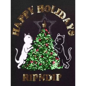 RIPNDIP (リップンディップ) “LITMAS TREE KNITTED SWEATER