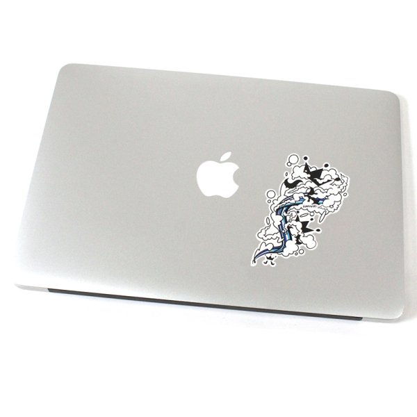 画像2: KINGSIZE（キングサイズ）“FOCUS WATERPROOF STICKER” (2)