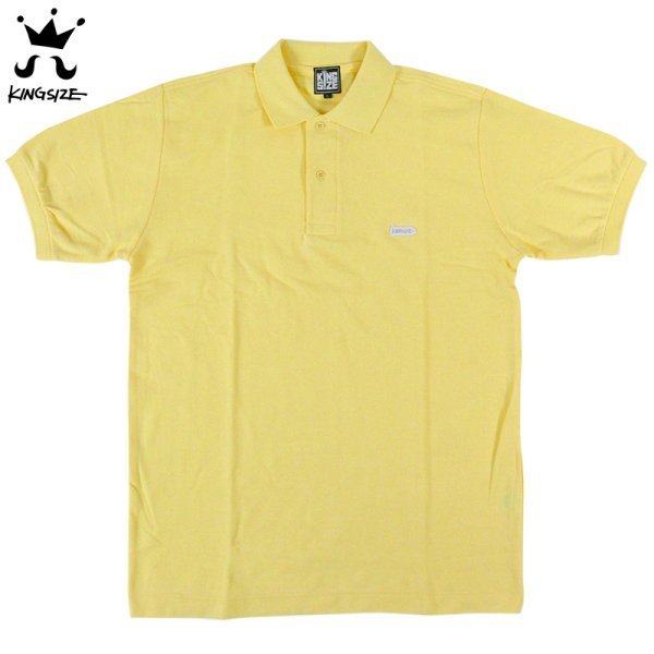 画像1: KINGSIZE（キングサイズ）“LOGO POLO SHIRT” (1)