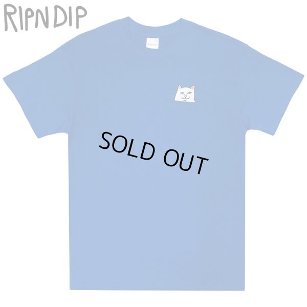 画像1: 【ラストXLのみ】RIPNDIP (リップンディップ) “LORD NERMAL POCKET TEE” (1)
