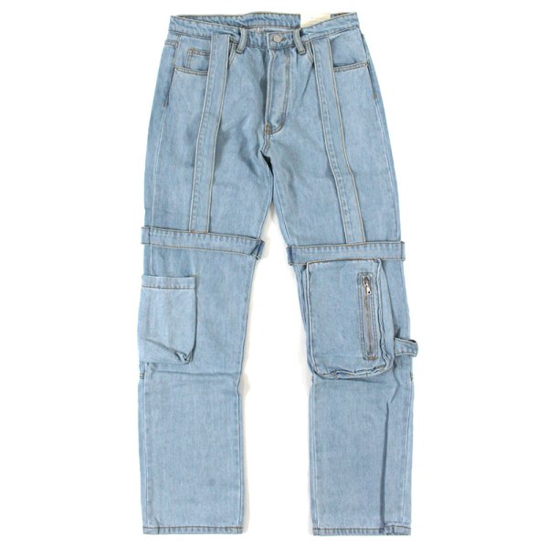 画像1: mnml（ミニマル） “V265 BAGGY DENIM” (1)