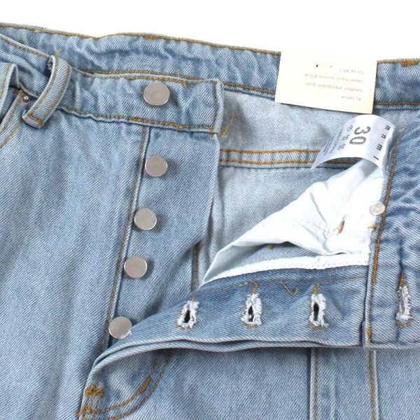 画像4: mnml(ミニマル) “V265 BAGGY DENIM” (4)