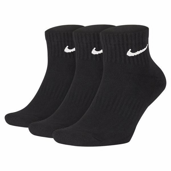 画像1: NIKE（ナイキ） “EVERYDAY CUSHION ANKLE 3PACK SOCKS (エブリデイ クッション アンクル 3P ソックス)” (1)