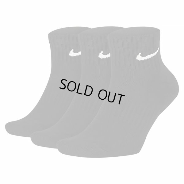 画像1: NIKE（ナイキ） “EVERYDAY CUSHION ANKLE 3PACK SOCKS (エブリデイ クッション アンクル 3P ソックス)” (1)