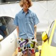 画像12: 【ラストMのみ】FIRST DOWN (ファーストダウン) ｘKeeenue “GRAPHIC COZY SHORTS” (12)