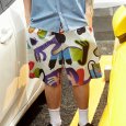 画像11: 【ラストMのみ】FIRST DOWN (ファーストダウン) ｘKeeenue “GRAPHIC COZY SHORTS” (11)