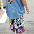 画像10: 【ラストMのみ】FIRST DOWN (ファーストダウン) ｘKeeenue “GRAPHIC COZY SHORTS” (10)