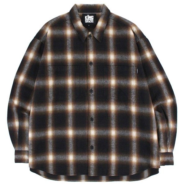 画像1: 【ラストXXLのみ】KINGSIZE（キングサイズ）“SHAGGY SHIRT” (1)