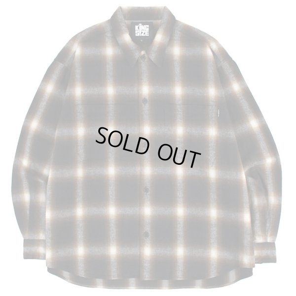 画像1: 【ラストXXLのみ】KINGSIZE（キングサイズ）“SHAGGY SHIRT” (1)