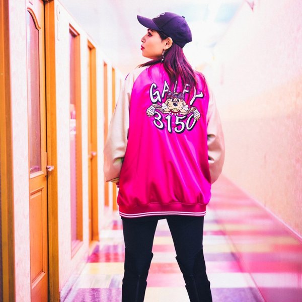 画像19: 【DISSIDENT限定コラボ】GALFY (ガルフィー) × 4649亀 × BUDS “3150犬 スカジャン” (19)