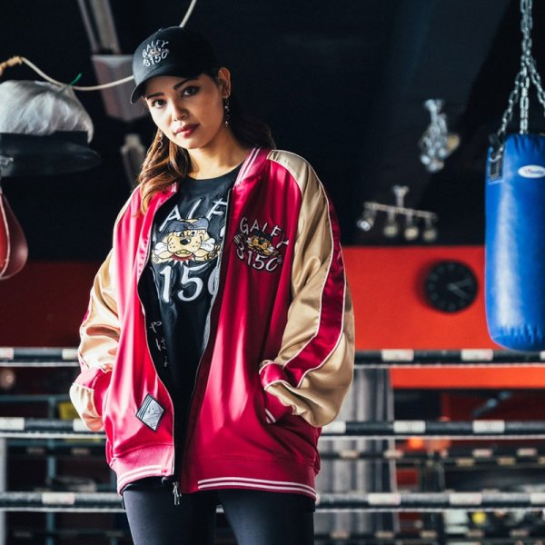 画像15: 【DISSIDENT限定コラボ】GALFY (ガルフィー) × 4649亀 × BUDS “3150犬 スカジャン” (15)