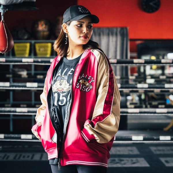 画像16: 【DISSIDENT限定コラボ】GALFY (ガルフィー) × 4649亀 × BUDS “3150犬 スカジャン” (16)