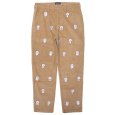 画像1: 【ラストMのみ】RIPNDIP (リップンディップ) “Hello Nermy Corduroy Embroidered Pants” (1)