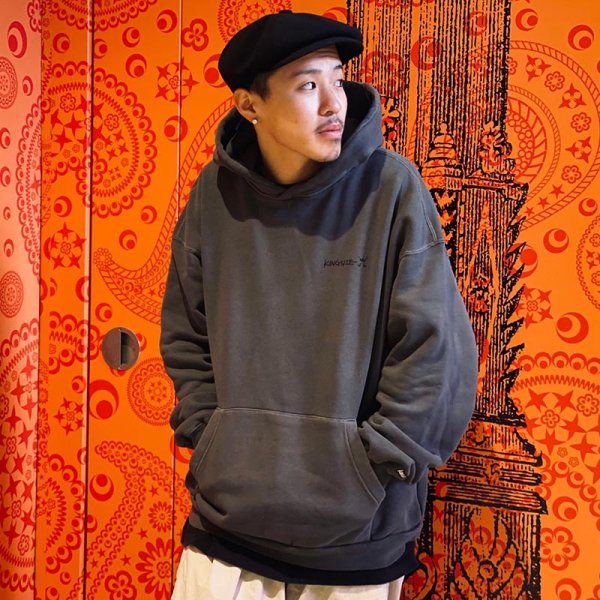 画像14: 【ラストLのみ】KINGSIZE(キングサイズ)“BANDANA HOOD SWEAT” (14)
