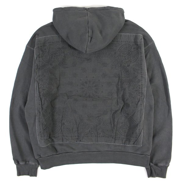 画像3: 【ラストLのみ】KINGSIZE(キングサイズ)“BANDANA HOOD SWEAT” (3)