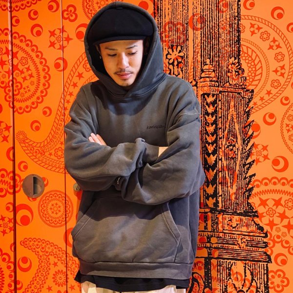 画像15: 【ラストLのみ】KINGSIZE(キングサイズ)“BANDANA HOOD SWEAT” (15)