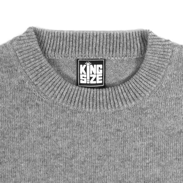 画像3: 【ラストMのみ】KINGSIZE(キングサイズ)“BOX SWEATER” (3)