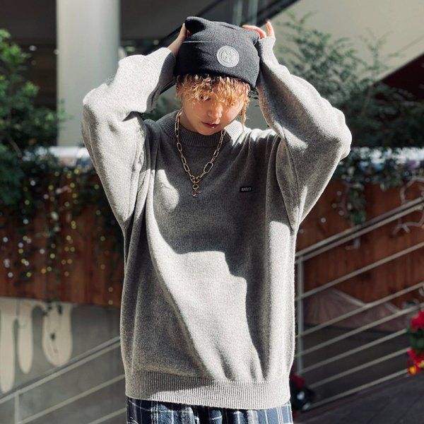 画像9: 【ラストMのみ】KINGSIZE(キングサイズ)“BOX SWEATER” (9)