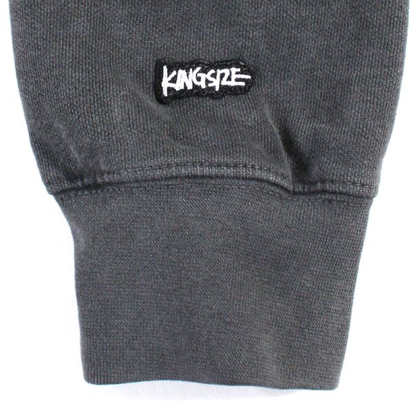 画像7: 【ラストMのみ】KINGSIZE(キングサイズ)“HiGE SMOKE HOODY” (7)