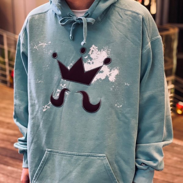 画像10: 【ラストMのみ】KINGSIZE（キングサイズ）“HiGE SMOKE HOODY” (10)