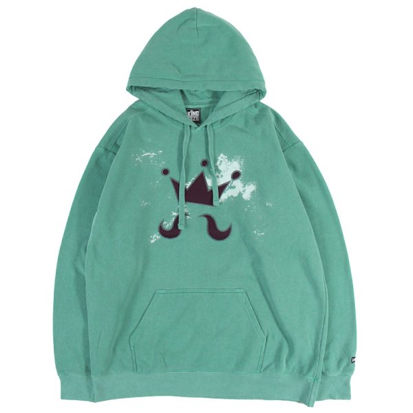 画像1: 【ラストMのみ】KINGSIZE（キングサイズ）“HiGE SMOKE HOODY” (1)