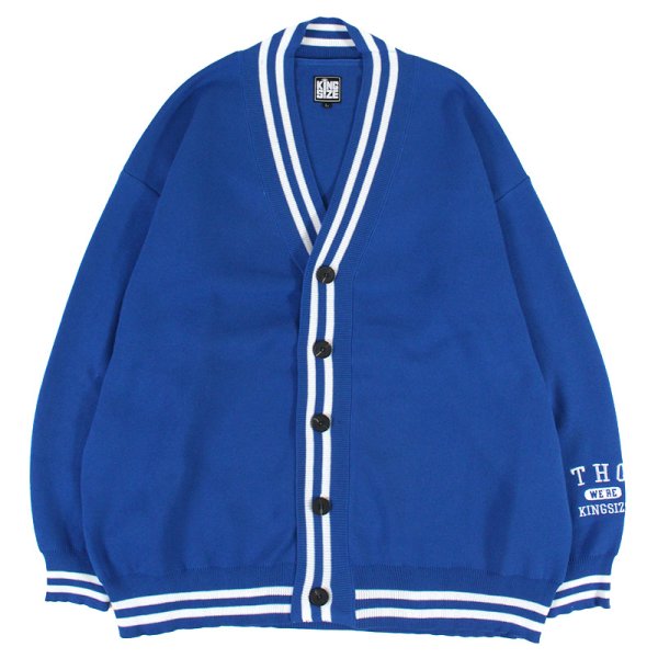 画像1: 【ラストLのみ】KINGSIZE（キングサイズ）“RIB CARDIGAN” (1)