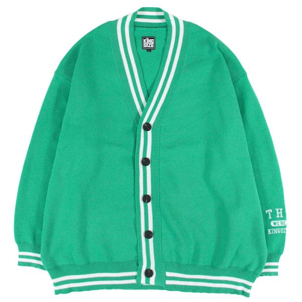 画像1: 【ラストLのみ】KINGSIZE（キングサイズ）“RIB CARDIGAN” (1)