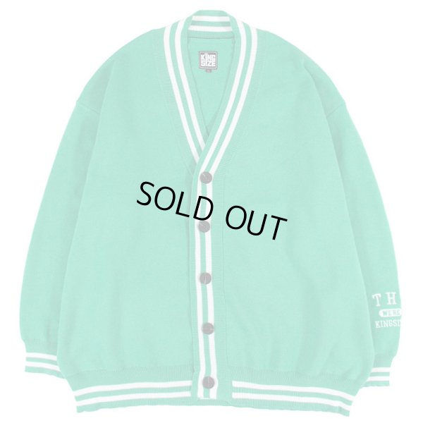 画像1: 【ラストLのみ】KINGSIZE（キングサイズ）“RIB CARDIGAN” (1)