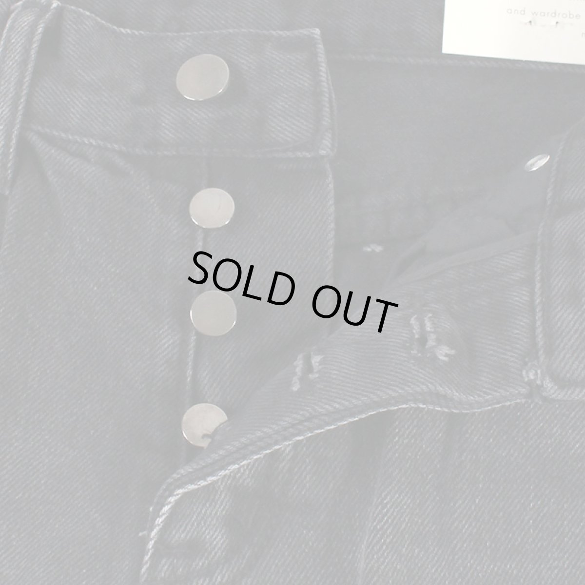 画像6: 【ラスト36のみ】mnml（ミニマル） “D212 DENIM” (6)