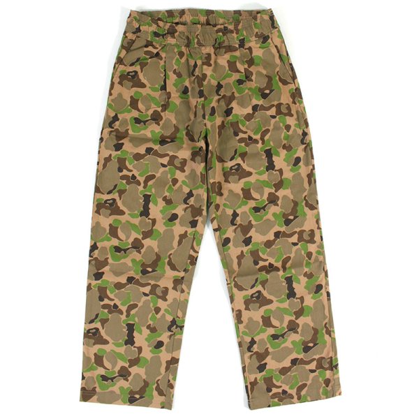 画像1: 【ラストMのみ】BUDS（バッズ） “CAMOUFLAGE EASY PANTS” (1)