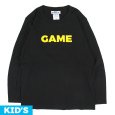 画像1: [子供服] 【ラスト110のみ】PeeTee. (ピーティー) “GAME KIDS L/S TEE” (1)