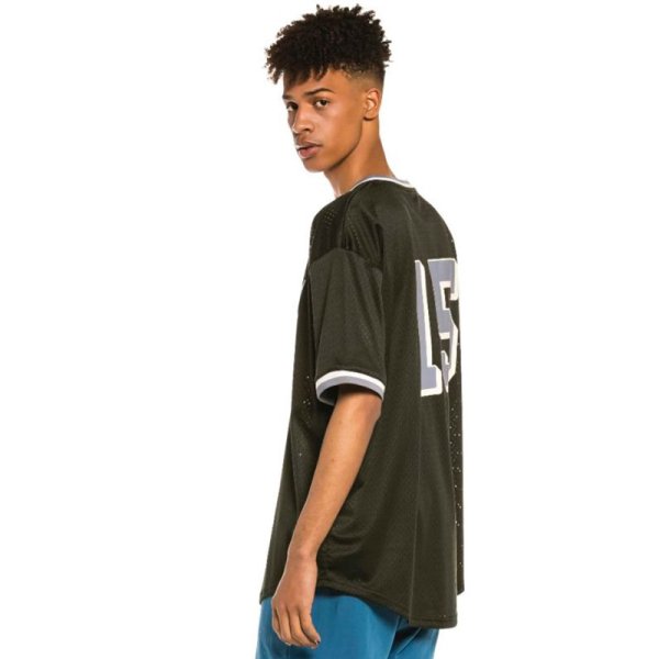 画像15: 【ラストLのみ】GRIMEY / GRMY (グライミー) “TRESPASS V NECK MESH TEE” (15)