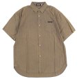 画像1: 【ラストXLのみ】BUDS（バッズ）“PIGMENT STRIPE SHIRTS” (1)