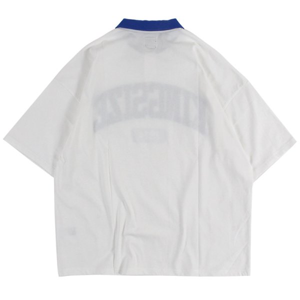 画像2: KINGSIZE（キングサイズ）“COLLEGE POLO SHIRT” (2)