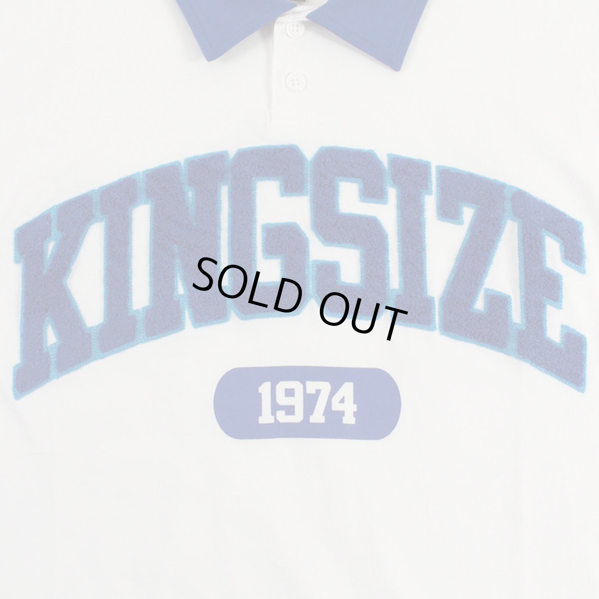 画像4: 【70%OFF】KINGSIZE（キングサイズ）“COLLEGE POLO SHIRT” (4)