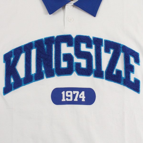 画像4: KINGSIZE（キングサイズ）“COLLEGE POLO SHIRT” (4)