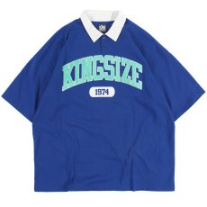 画像1: KINGSIZE（キングサイズ）“COLLEGE POLO SHIRT” (1)