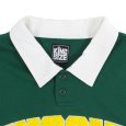 画像3: 【ラストXLのみ】KINGSIZE（キングサイズ）“COLLEGE POLO SHIRT” (3)