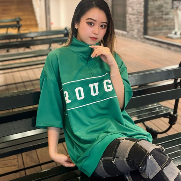 画像10: KINGSIZE（キングサイズ）“ROUGH HALF ZIP TEE” (10)